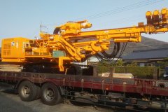 井戸掘削準備／仮設